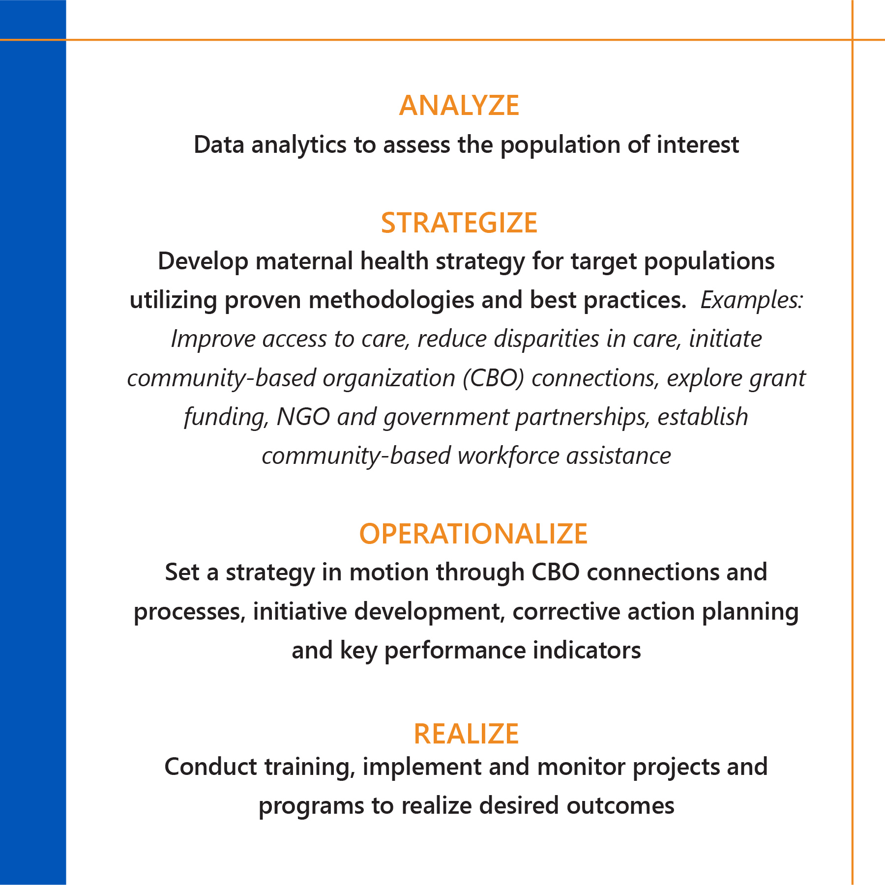 Identify Strategies To Address Maternal Health Equity